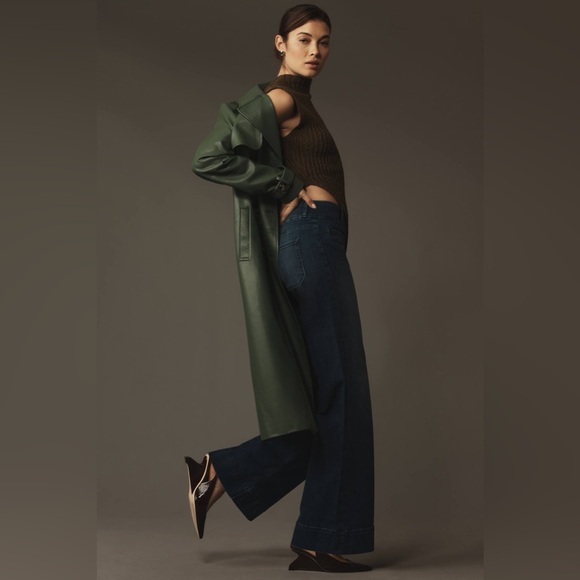 Fidelity Denim Aloe Mid-Rise Flare Jeans | Color: Forever Rinse | NEW/NWT!!👖💜 - Picture 4 of 14